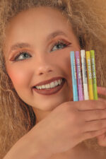مداد چشم رنگی ژلی ضدآب پاستل Durable gel eye pencil - Image 3