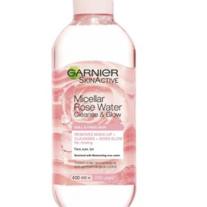 میسلار واتر گل رز گارنیه Garnier Rosewater حجم 400 میلی لیتر