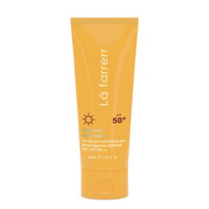 کرم ضد آفتاب و ضد لک لافارر مدل Oily and Acne-Prone SPF50 حجم 40 میلی لیتر