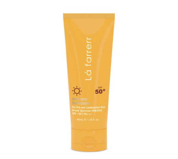 کرم ضد آفتاب و ضد لک لافارر مدل Oily and Acne-Prone SPF50 حجم 40 میلی لیتر