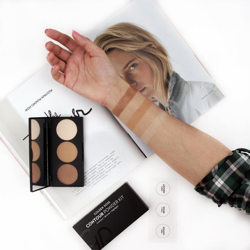 کانتور کیت پودری گلدن رز