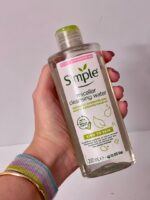 میسلار پاک کننده آرایش پوست خشک و حساس سیمپل SIMPLE MICELLAR CLEANSING WATER