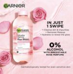 میسلار واتر گل رز گارنیه Garnier Rosewater حجم 400 میلی لیتر