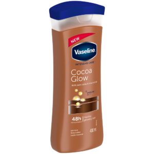 لوسیون بدن وازلین عصاره کره کاکائو مدل Cocoa glow 400ml