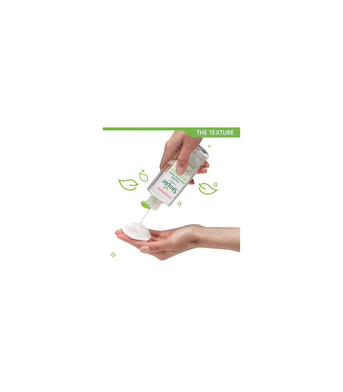 میسلار پاک کننده آرایش پوست خشک و حساس سیمپل SIMPLE MICELLAR CLEANSING WATER