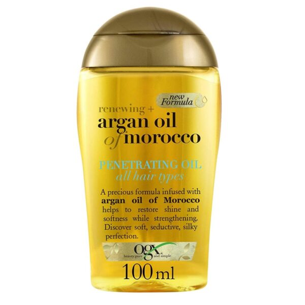 روغن آرگان او جی ایکس مدل Ogx Argan Oil Of Morocco حجم ۱۰۰ میلی لیتر