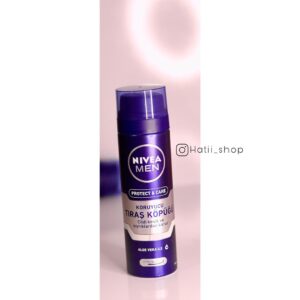 فوم اصلاح نیوا حاوی عصاره آلوئه ورا مدل Nivea Protect And Care